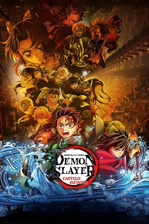 Capa de Demon Slayer: Kimetsu no Yaiba Castelo Infinito